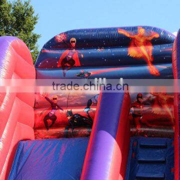 Clearance Commercial Grade Inflatable Water Slides,Superhero Water Slide Inflatable Slide Giant Supplier's Choice photo-4