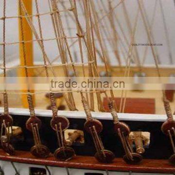 HMS WARRIOR WOODEN MODEL SHIP photo-3