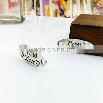 Mom and Daughter Jewelry Wholesale Silver Charm for DIY Jewelry photo-3