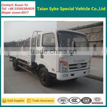 Promotion T-KING 4X2 Diesel Engine 6t Light Cargo Truck for Market