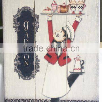 Wooden Picture Frame Printed With Customized Paintings