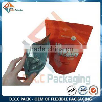 Free Sample Aluminium Foil Plastic Plastic Bags With Zipper photo-2