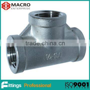 NPT Thread Stainless Steel Threaded Pipe Fittings