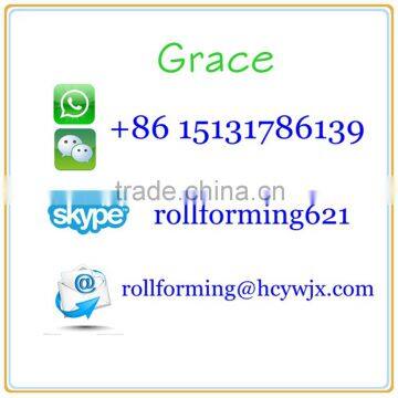 Aluminum Corrugated Metal Iron Sheet Roofing Making Machine