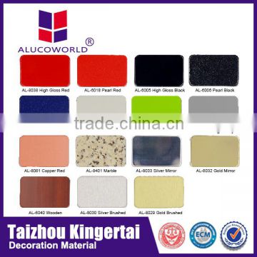 Alucoworld stone wall panels decorative aluminum composite sheet advertising advertising signboard