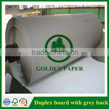 Duplex Board with White back and Grey Back duplex paper