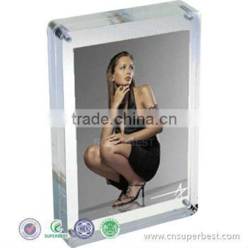 clear magnetic acrylic picture frame