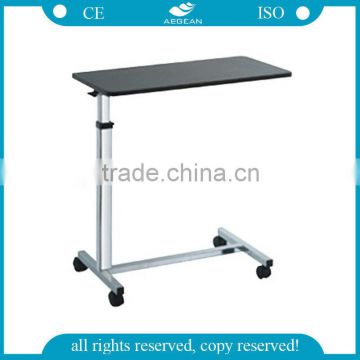 Hot sale!!! AG-OBT014 height adjustable buy overbed table