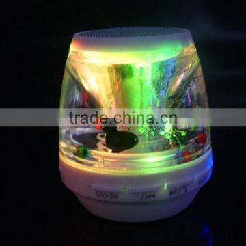 New Arrivel LED TF Card Slot and Hand-free Calls Support Liquid Mini Bluetooth Speaker 2015 photo-3
