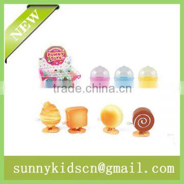 High quality wind up toy wind up bread capsule toy