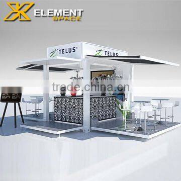Hydraulic system 10ft container coffee shop design/ POP-UP shipping container coffee bar for sale                        
                                                Quality Choice