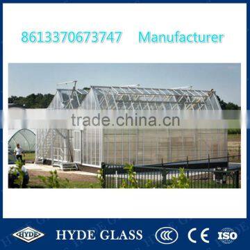 China 4-6mm Tempered Ultra Clear Sunroom Glass Greenhouse Glass photo-4