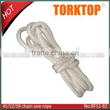 China 4500 5200 5800 chain saw spare parts rope