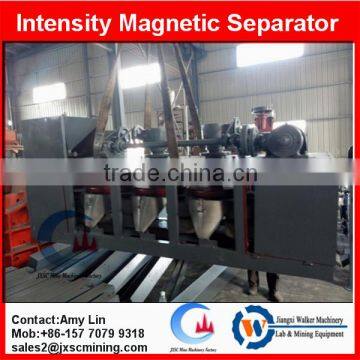 coltan ore separator high intensity dry magnetic separator with 3pcs disc