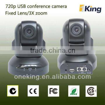 720P USB PTZ IP video conference camera for PC conference