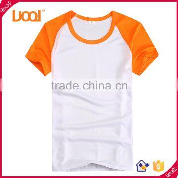 Wholesale China Unisex Plain No Brand Cotton T Shirt Short Sleeve Dry Fit Sports Slim Fit Blank T-shirt In Stock photo-5
