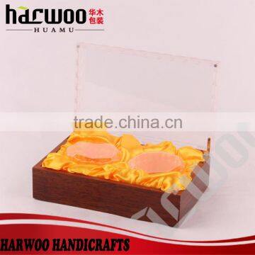 Custom Design Cheap Gloss Lacquered Printed Mdf Wood Gift Box photo-6