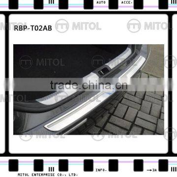For TOYOTA CAMRY Rear Bumper Protector, Door Sill Plate, Door Sill Scuff Plate, Sill Tread Plate