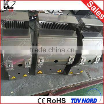 Top air cooling heaters customized for screw barrel