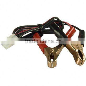Housing Spring Alligator Clip Battery Charger Cable