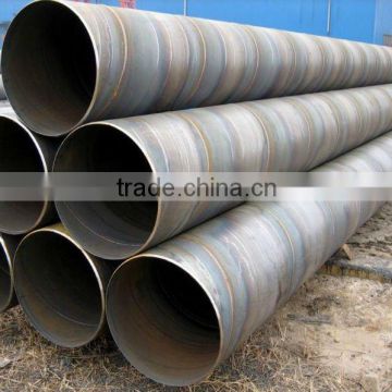 sewage usage spiral welded steel pipe