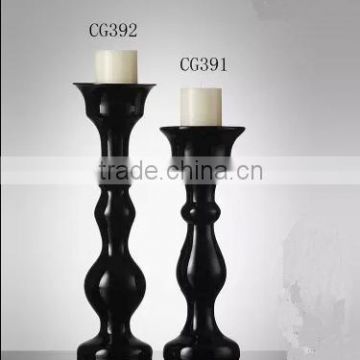 luxury pillar votive crystal candle holder