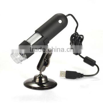 Hot mini handheld 20x-400x USB Digital Microscope with 8 LEDs Brightness Adjustable Measurement Software