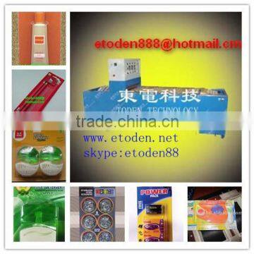 welding machine for battery packages blister welding with cardboard