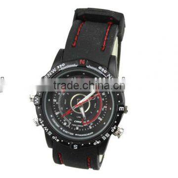 HD Fashionable Waterproof watch camera,hd video resolution 1280*960 hidden camera and watch