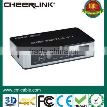 wholesale useful oem supported 5 ports hdmi switch