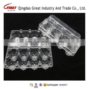 Disposable Plastic Egg Container 30 Holes Clamshell Bilster Egg Tray 30 Cells photo-5
