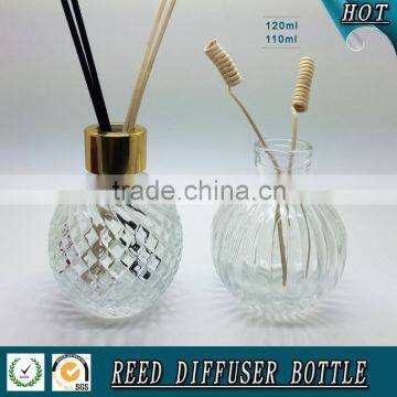 100ML round glass essential oil diffuser bottle