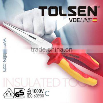 INJECTION INSULATED SNIPE NOSE SIDE CUTTING PLIERS