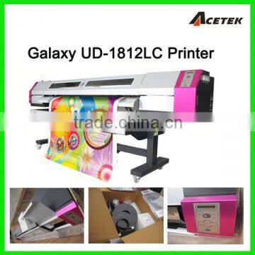 High quality new dx5 Galaxy digital eco solvent printer include one head or two head