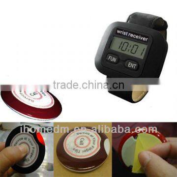 ultra-thin waterproof wireless pager call button call bell