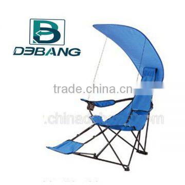 Folding Canopy Camping Chair With Footrest