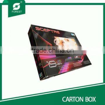 Corrugated Paper Televison Carton Box Packaging Box for TV photo-6