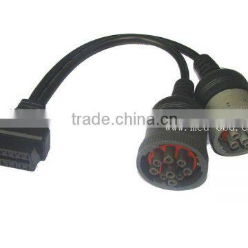 OBD2 cable OBD2 Interface OBD216PF to 6PF + 9PF