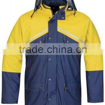 MENS FASHION PU RAINCOAT photo-2