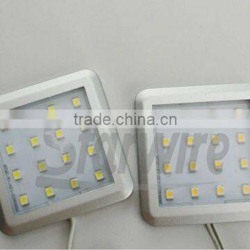 16-LED Ultra-thin 1W led puck light/ceiling led puck light Factory price