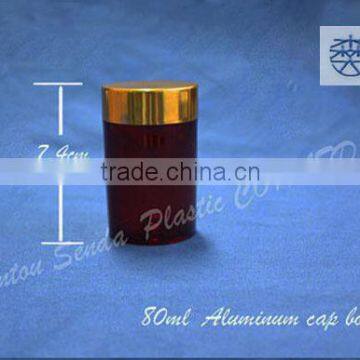 Aluminum Bottle Cap and Amber PS Pill Bottle photo-2