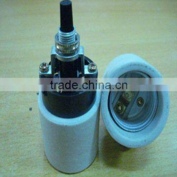 E26 ceramic switch lamp holder