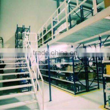 Heavy duty mezzanine racking