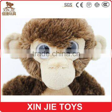 12inch Sitting Plush Big Eyes Animal Toy Lovely Good Quality Soft Orangutan Toy Factory Hot Sale Soft Orangutan Toy photo-6