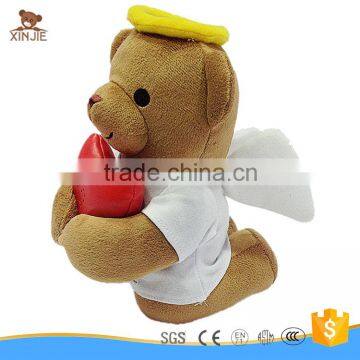 Good Quality Prayer Bear Plush Toy Custom Made Soft Prayer Bear Toy With Heart Shape Voice Recorder photo-2