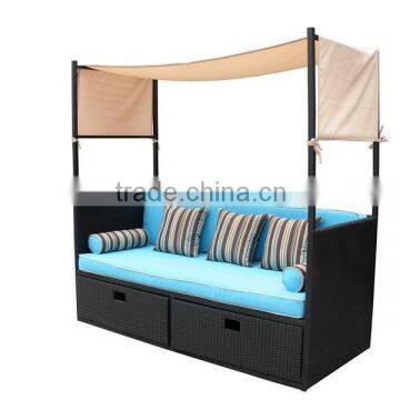 2015 garden rattan daybed