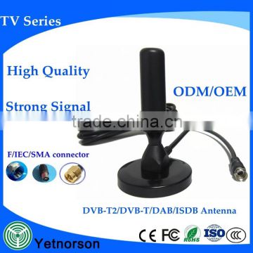 wholesale indoor tv antenna 470-862mhz external passive tv antenna with F/IEC/SMA male