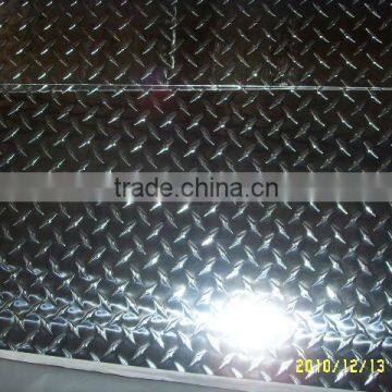 A5083 ,A5754 aluminium embossed sheet,diamond bright for semi-trailer