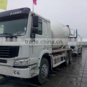 10 wheelers howo 6*4 truck/Sinotruk howo truck mounted concrete mixer truck hot sale in africa