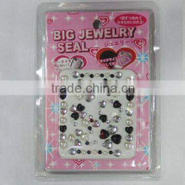 2015 hot sale different kinds of cell phone 3D diamond crystal sticker